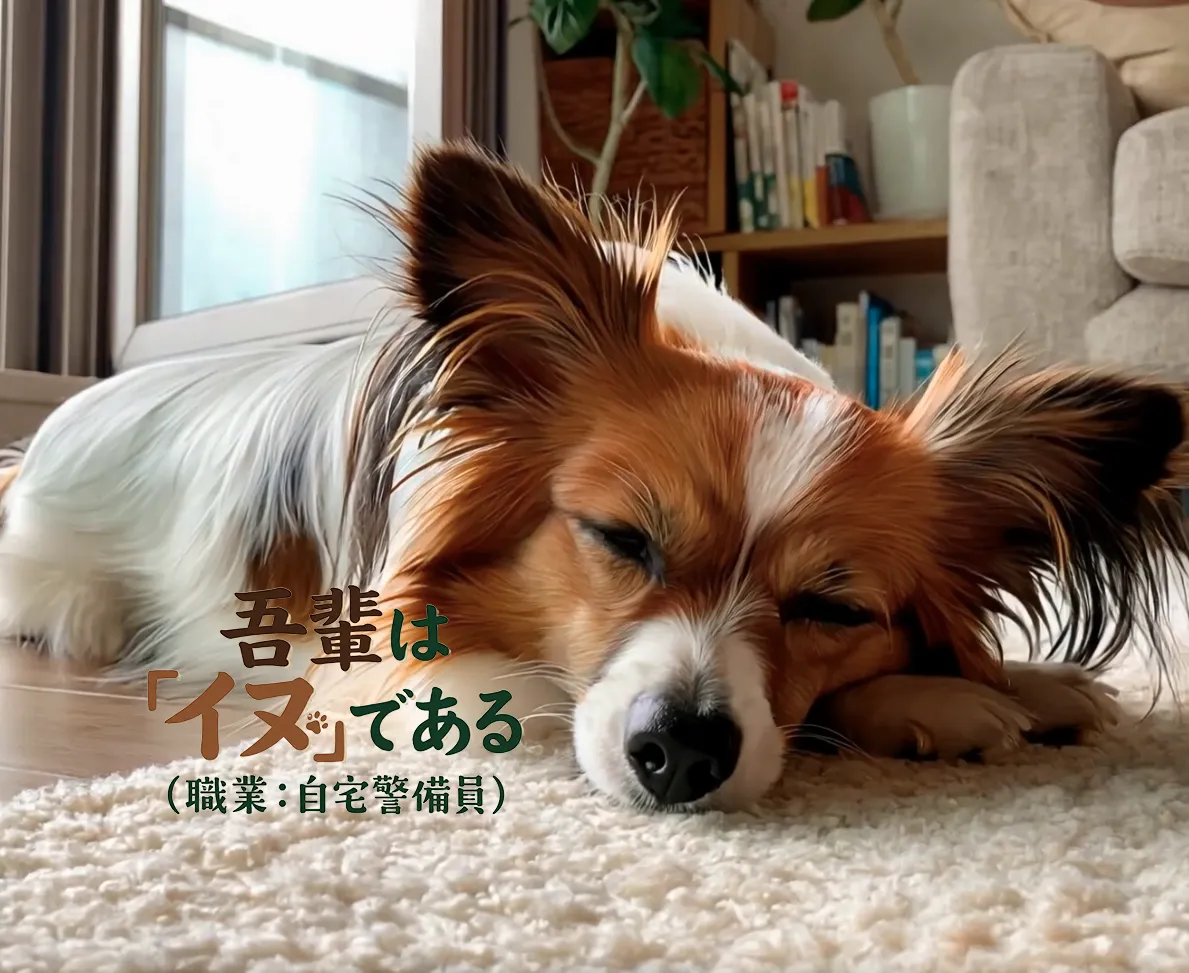 吾輩はイヌである